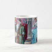 ヴィンテージ新年お祝い:リービッ広告グ コーヒーマグカップ (中央)