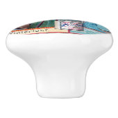 ヴィンテージ新年お祝い：リービッ広告グ セラミックノブ (側面)