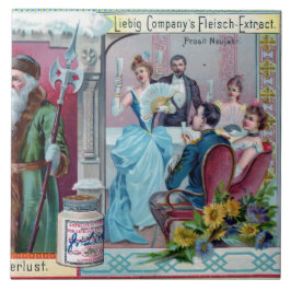 ヴィンテージ新年お祝い：リービッ広告グ タイル