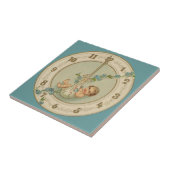 ヴィンテージ新年ベビー時計 タイル (側面)