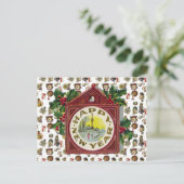 ヴィンテージ新年 シーズンポストカード (スタンド正面)