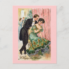 ヴィンテージ新年 シーズンポストカード