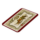 ヴィンテージ新年 マグネット (左側)