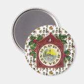 ヴィンテージ新年 マグネット (正面/裏面)