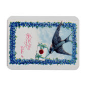 ヴィンテージ新年 マグネット (横)