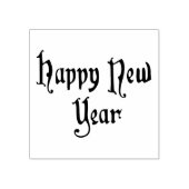 ヴィンテージ新年 ラバースタンプ (インプリント)