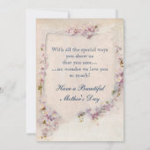 ヴィンテージ新母子共カスタム文字 カード (裏面)