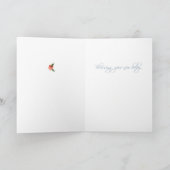 ヴィンテージ新生児おめでとうカード カード (内部)