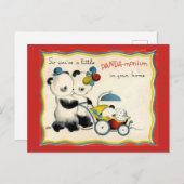 ヴィンテージ新着はがき ポストカード (正面/裏面)