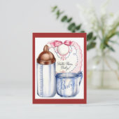 ヴィンテージ新着はがき ポストカード (スタンド正面)