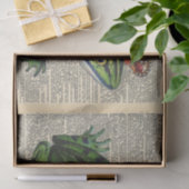 ヴィンテージ新聞とキング・フロッグの切り離 薄葉紙 (ギフト)