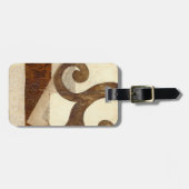 ヴィンテージ新聞の切り抜き ラゲッジタグ (正面横)