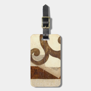 ヴィンテージ新聞の切り抜き ラゲッジタグ