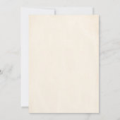 ヴィンテージ新聞の楽しみ フォト 25歳の誕生日パーティー 招待状 (裏面)