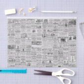 ヴィンテージ新聞カタログ広告の切り離し 薄葉紙 (クラフト)