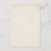 ヴィンテージ新聞スタイル大学基金QRコード エンクロージャーカード (裏面)