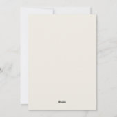 ヴィンテージ新聞テンプレートフラットホリデーカード シーズンカード (裏面)