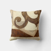 ヴィンテージ新聞切り抜き クッション (裏面)