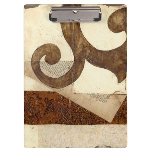 ヴィンテージ新聞切り抜き クリップボード (正面)