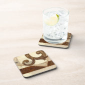 ヴィンテージ新聞切り抜き コースター (右側)