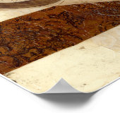 ヴィンテージ新聞切り抜き ポスター (角)