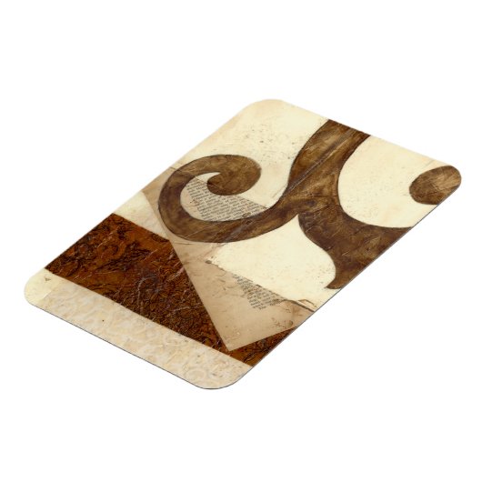 ヴィンテージ新聞切り抜き マグネット (左側)