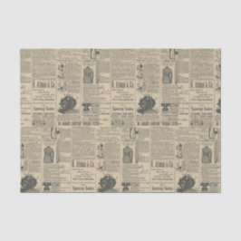 ヴィンテージ新聞広告 薄葉紙