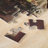 ヴィンテージ新聞記者、著者タイプライター ジグソーパズル (側面)