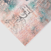 ヴィンテージ新聞魚 薄葉紙 (詳細)