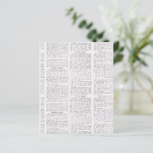 ヴィンテージ新聞 (スタンド正面)