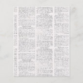 ヴィンテージ新聞 (正面)