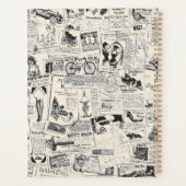 ヴィンテージ新聞 プランナー手帳 (裏面)