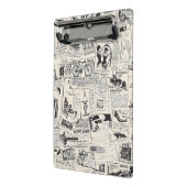 ヴィンテージ新聞 ミニクリップボード (アングル2)
