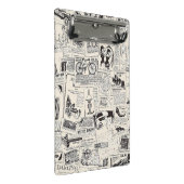 ヴィンテージ新聞 ミニクリップボード (アングル)