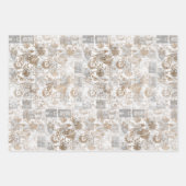 ヴィンテージ新聞 ラッピングペーパーシート (正面3)