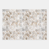 ヴィンテージ新聞 ラッピングペーパーシート (正面)