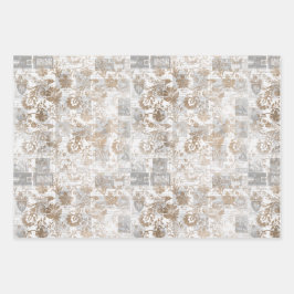 ヴィンテージ新聞 ラッピングペーパーシート