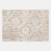 ヴィンテージ新聞 ラッピングペーパーシート (正面)