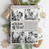 ヴィンテージ新聞 何年だったでしょう フォト クリスマス