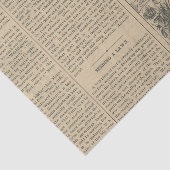 ヴィンテージ新聞 薄葉紙 (詳細)
