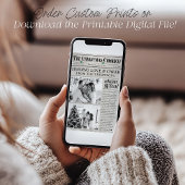 ヴィンテージ新聞 2 写真 今年のクリスマスはなんて1年だったのでしょう。 シーズンカード