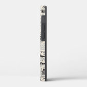 ヴィンテージ新聞 Case-Mate iPhoneケース (裏面 / 左)