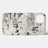 ヴィンテージ新聞 Case-Mate iPhoneケース (裏面 (横))