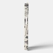 ヴィンテージ新聞 Case-Mate iPhoneケース (裏面 / 右)