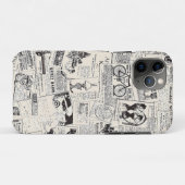 ヴィンテージ新聞 Case-Mate iPhoneケース (裏面(横))