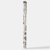 ヴィンテージ新聞 iPhoneケース (右側面)