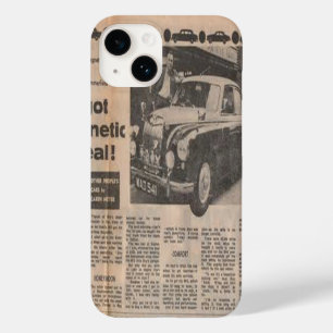 ヴィンテージ新聞Apple Iphoneケースデザイン Case-Mate iPhone 14ケース