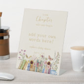 ヴィンテージ新規章ベビーカスタム標識 台座サイン (インサイチュ)