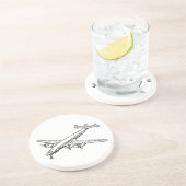 ヴィンテージ旅客機 コースター (側面)