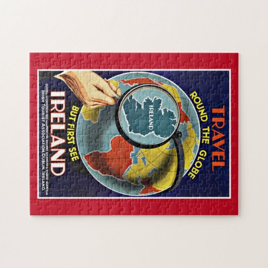 ヴィンテージ旅行で地球を回る， 「アイルランド」を参照 ジグソーパズル (横)